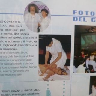 Italia suono contatto terapia con la musica di Gian Grisi co creador de la musico terapia